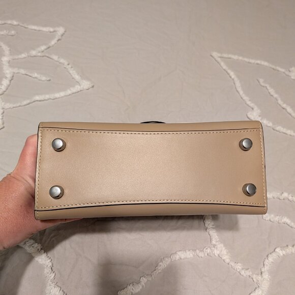 COACH Tabby Top Handle In Colorblock Snakeskin RARE ITEM - Picture 10 of 16